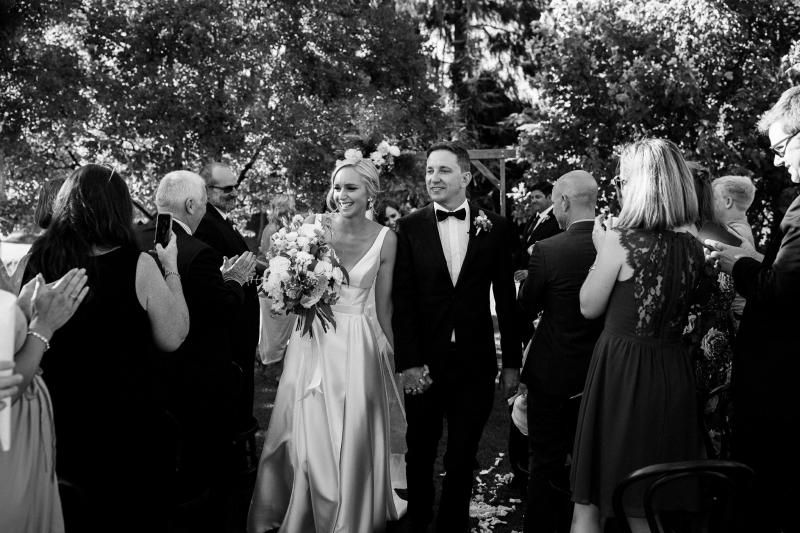 Read all about our real bride's wedding in this blog. She wore the BESPOKE Taryn/Camille gown by Karen Willis Holmes.