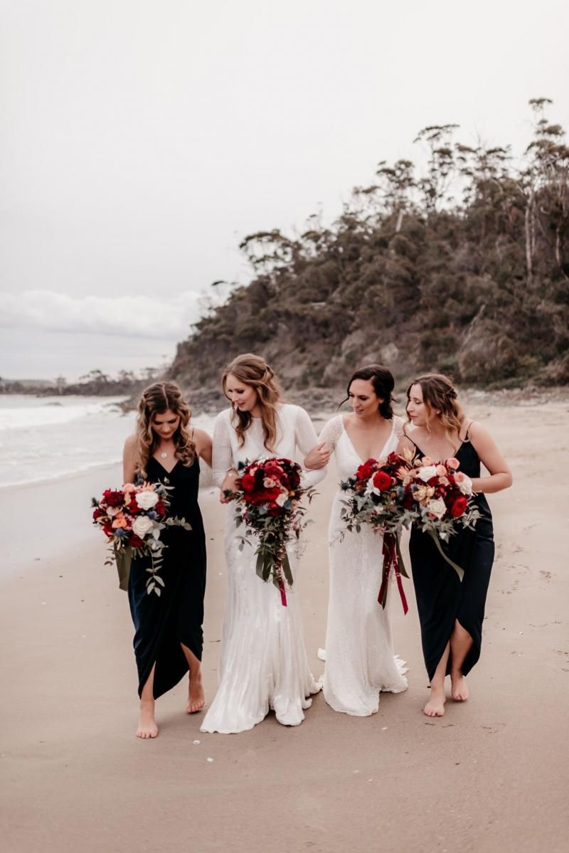 Read all about our real brides' wedding in this blog. They wore the Luxe Cassie & Celine wedding dresses by Karen Willis Holmes.