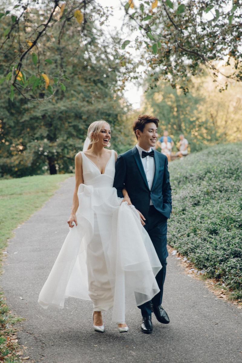 Read all about our real bride's wedding in this blog. She wore the Bespoke Aisha wedding dress by Karen Willis Holmes.