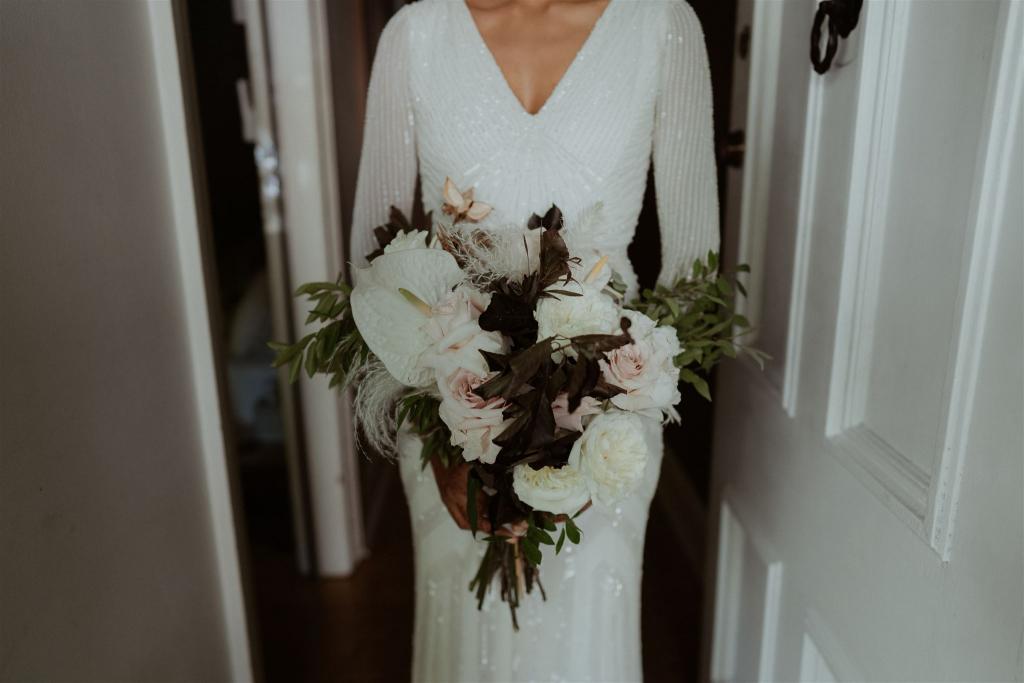 Cassie | Beaded Wedding Dress | Karen Willis Holmes