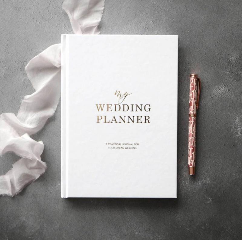 My Wedding Planner by BlushAndGoldInvites, perfect for a detail oriented modern bride