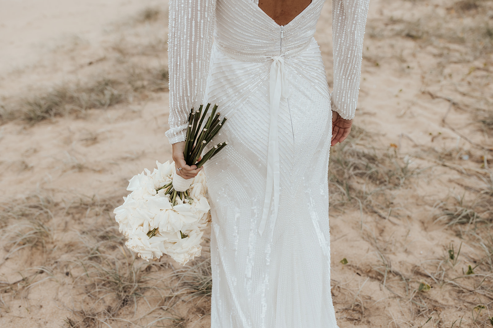 Bridal Kate & Sammy’s Relaxed Yet Luxe Wedding