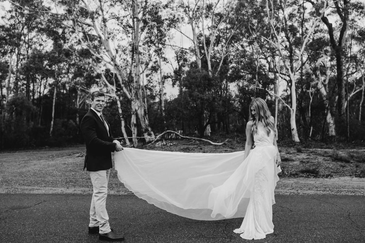 Read all about our real bride's wedding in this blog. She wore the LUXE Aria gown by Karen Willis Holmes.