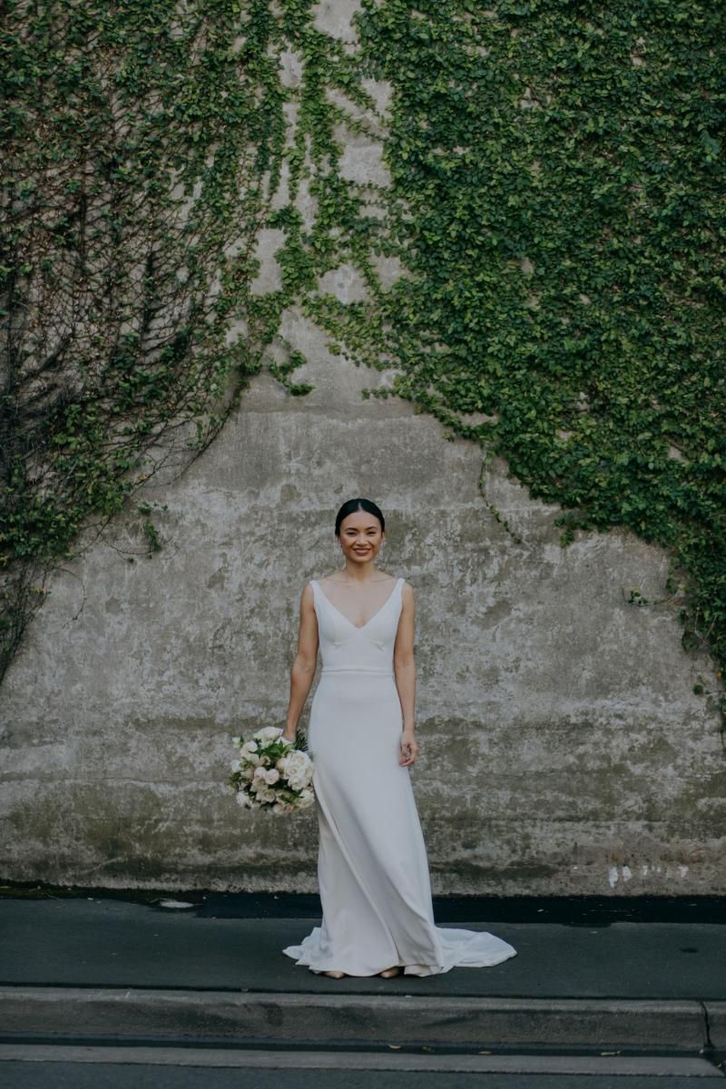 Read all about our real bride's wedding in this blog. She wore the WILD HEARTS Aubrey gown by Karen Willis Holmes.