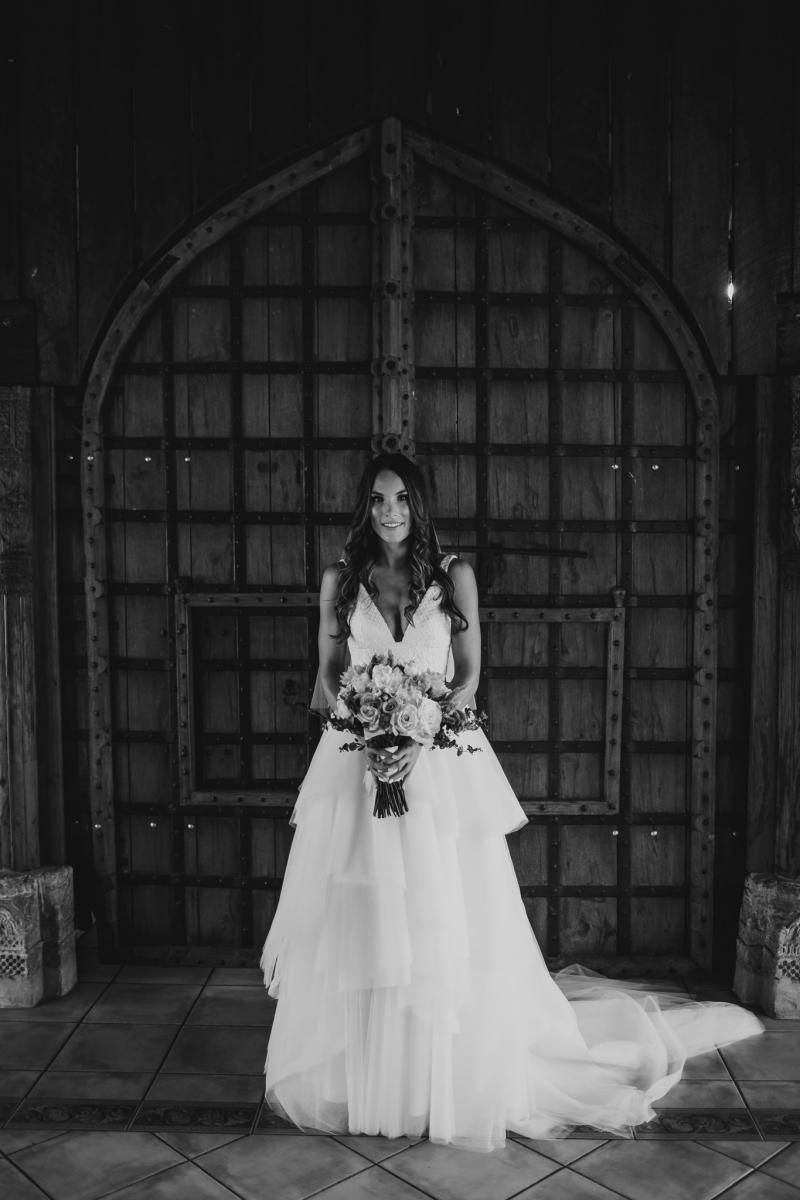 Read all about our real bride's wedding in this blog. She wore the BESPOKE Rosaline/Marina wedding dress by Karen Willis Holmes.