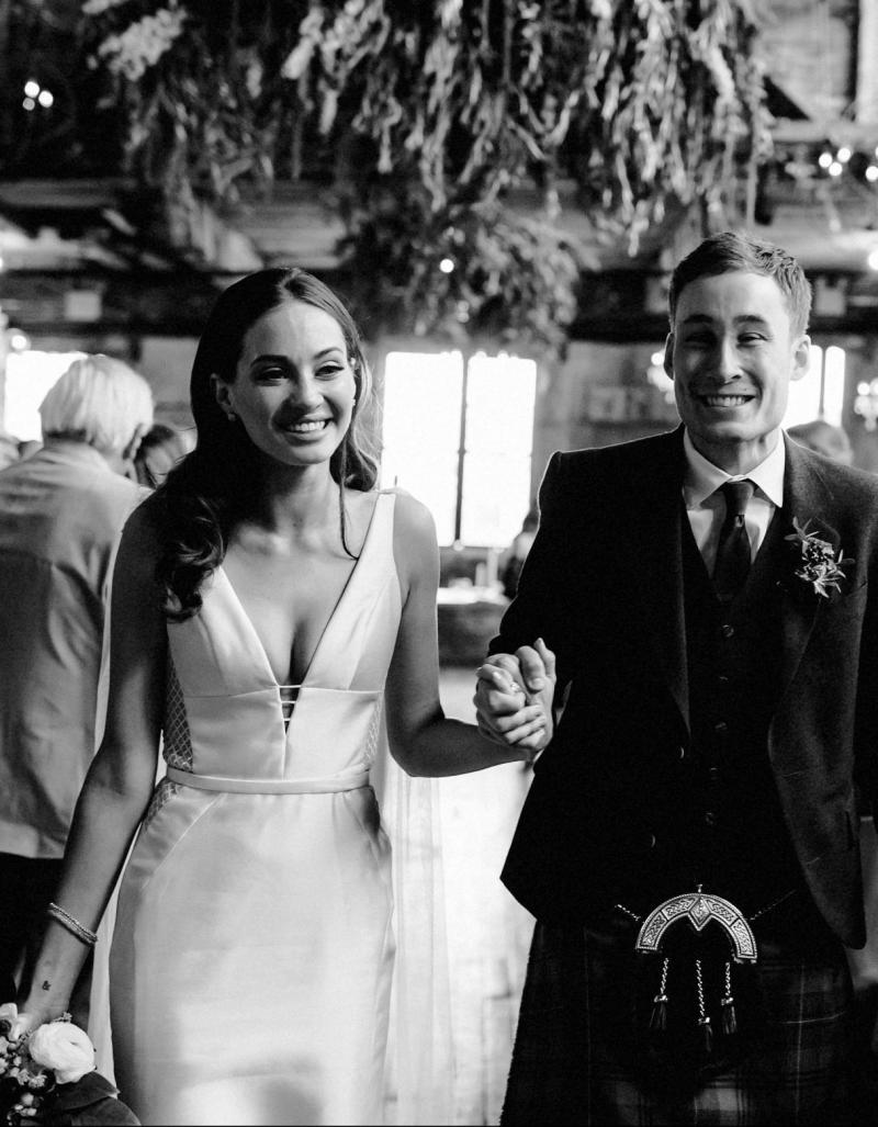 Read all about our real bride's wedding in this blog. She wore the BESPOKE Shelly/Samantha gown by Karen Willis Holmes.