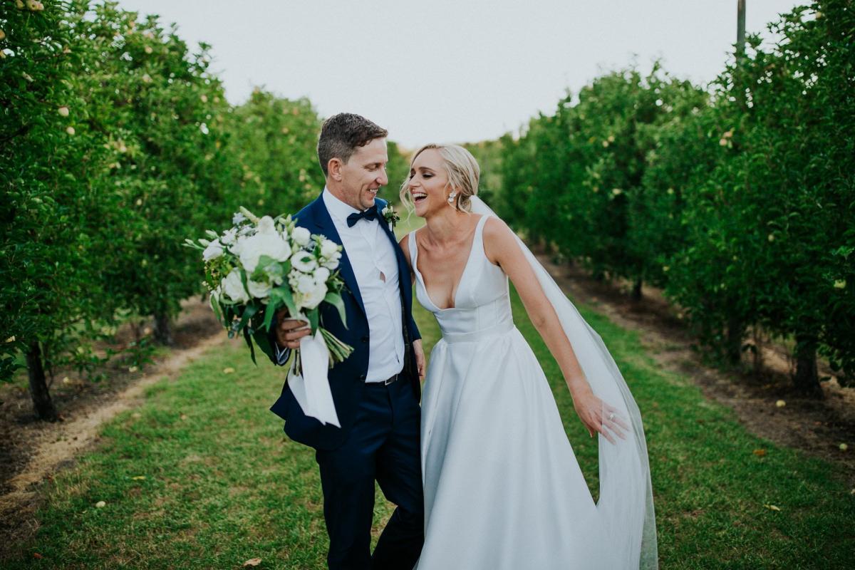 Read all about our real bride's wedding in this blog. She wore the BESPOKE Taryn/Camille gown by Karen Willis Holmes.