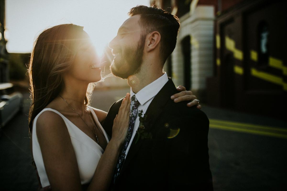 Read all about our real bride's wedding in this blog. She wore the Wild Hearts Aubrey wedding dress by Karen Willis Holmes.