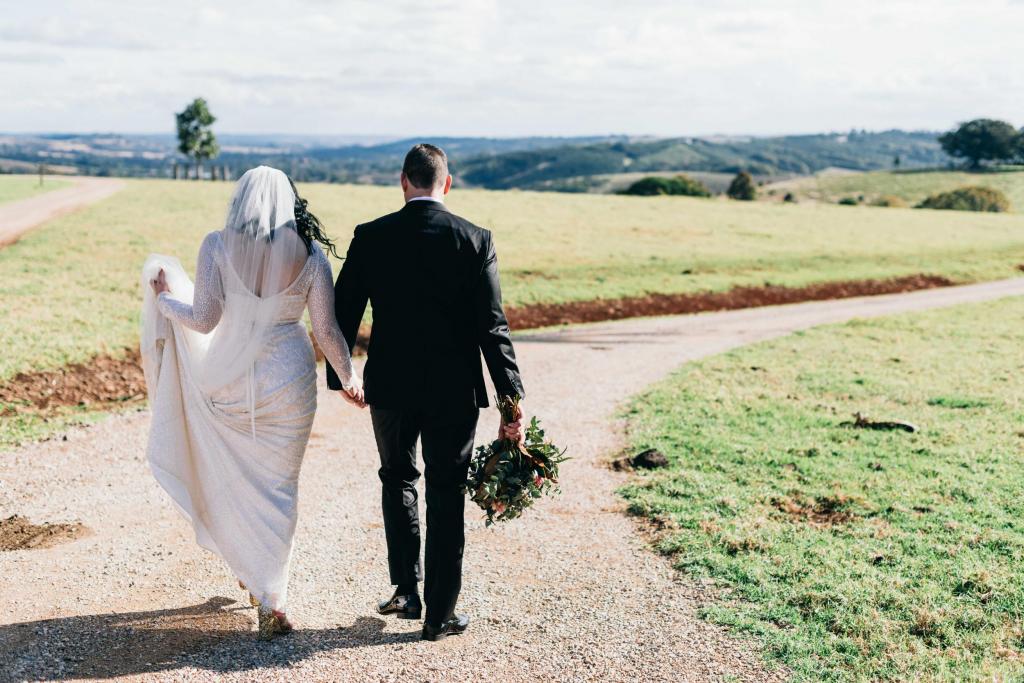 Read all about our real bride's wedding in this blog. She wore the Luxe Celine wedding dress by Karen Willis Holmes.