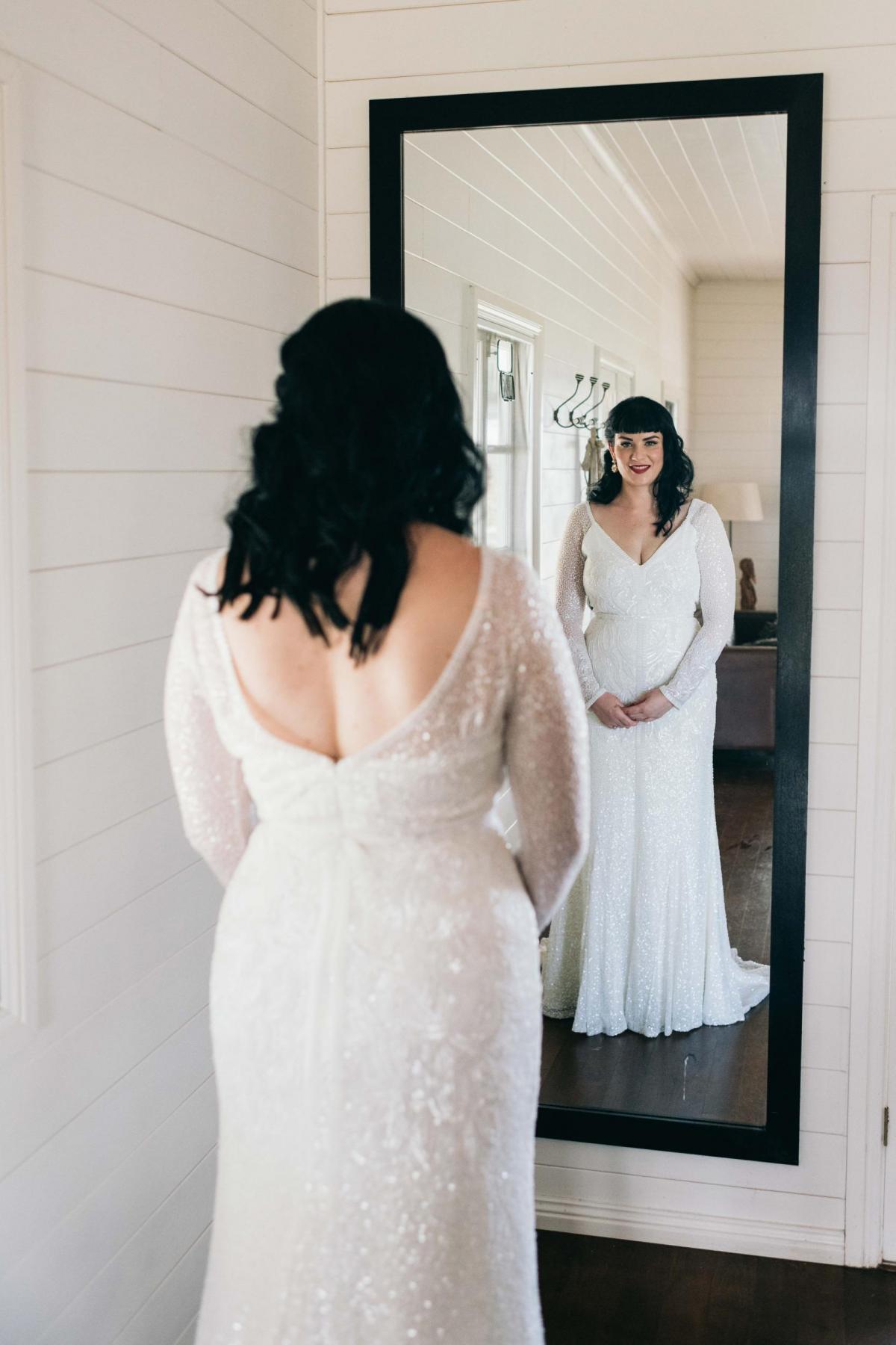 Read all about our real bride's wedding in this blog. She wore the Luxe Celine wedding dress by Karen Willis Holmes.