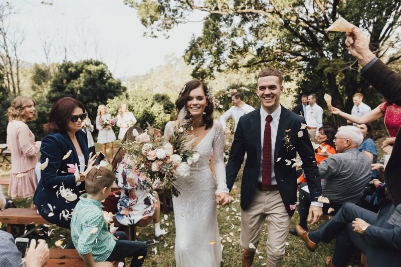 Read all about our real bride's wedding in this blog. She wore the Luxe Celine wedding dress by Karen Willis Holmes.