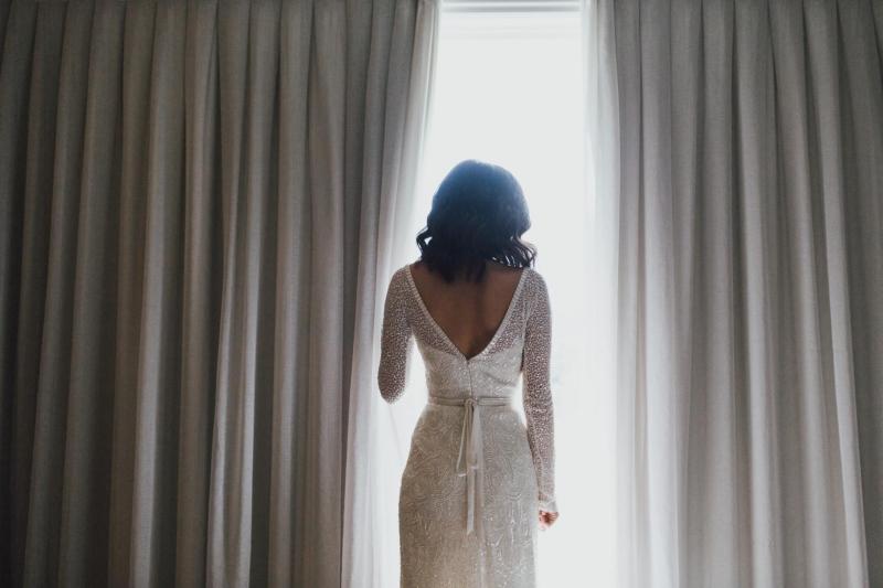 Read all about our real bride's wedding in this blog. She wore the Luxe Celine wedding dress by Karen Willis Holmes.