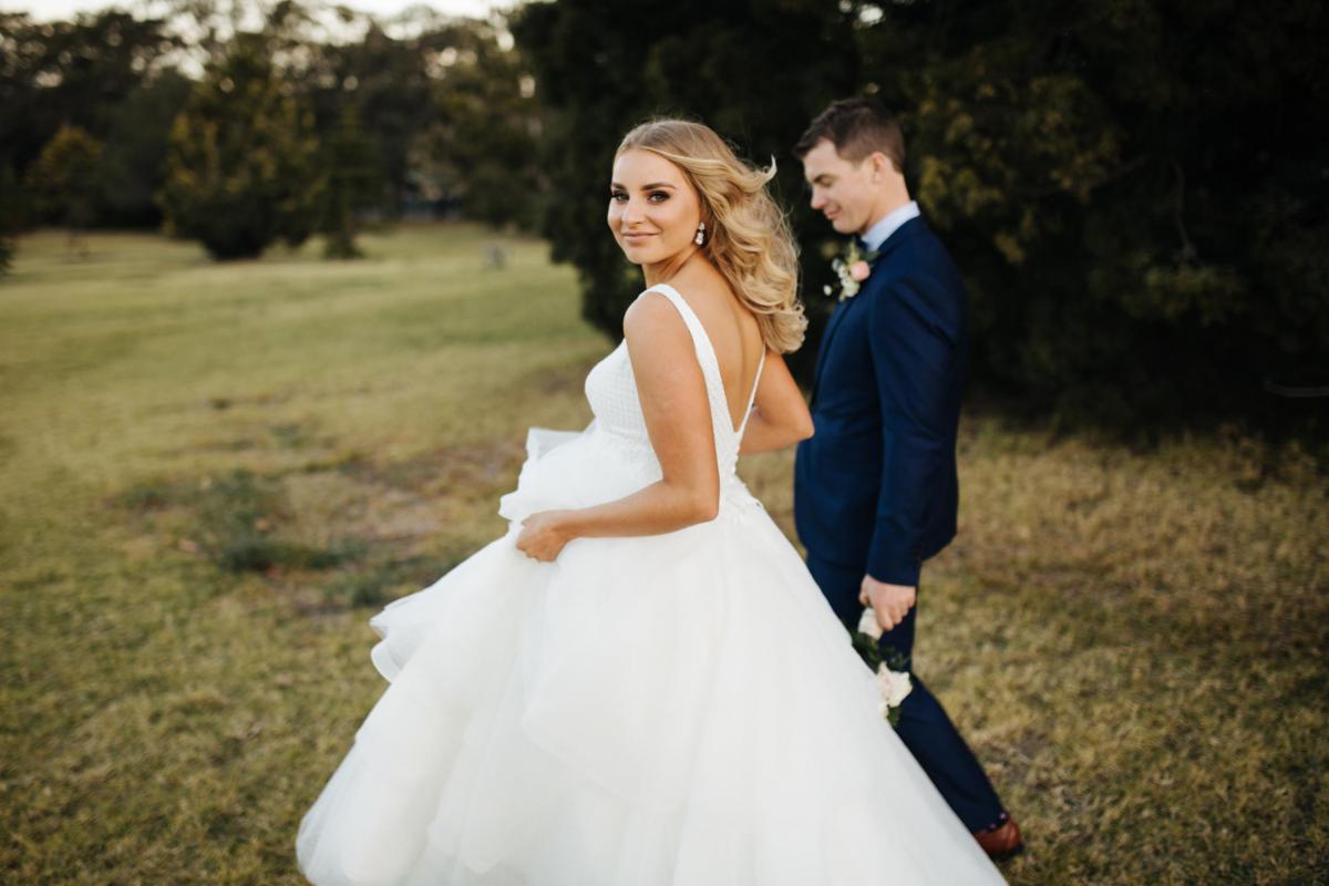 Read all about our real bride's wedding in this blog. She wore the BESPOKE Roasline/Marina wedding dress by Karen Willis Holmes.