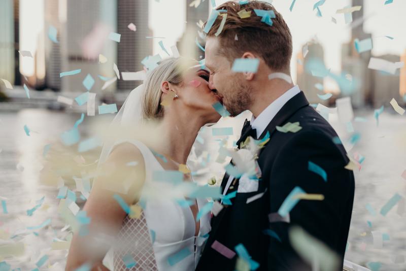 Read all about our real bride's wedding in this blog. She wore the Bespoke Shelly/Samantha wedding dress by Karen Willis Holmes.