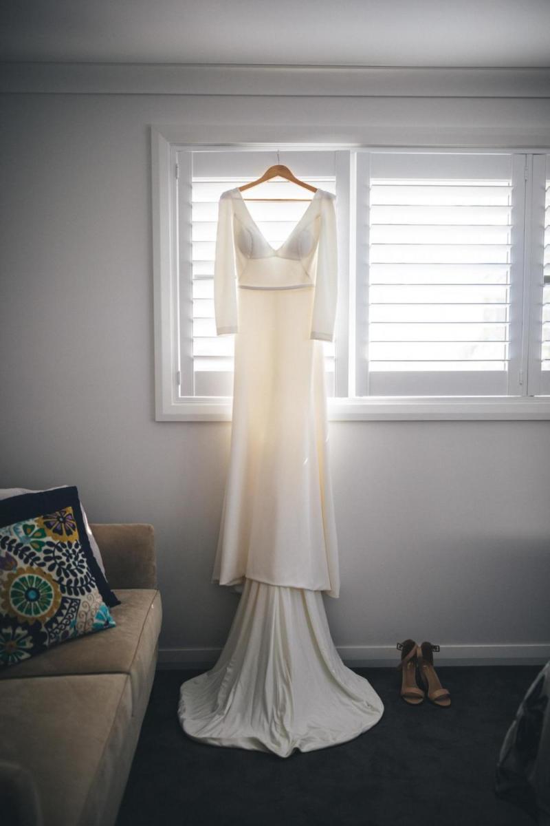 Read all about our real bride's wedding in this blog. She wore the Wild Hearts Aubrey wedding dress by Karen Willis Holmes.