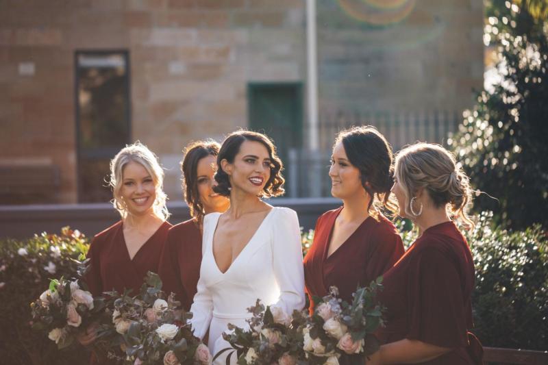 Read all about our real bride's wedding in this blog. She wore the Wild Hearts Aubrey wedding dress by Karen Willis Holmes.