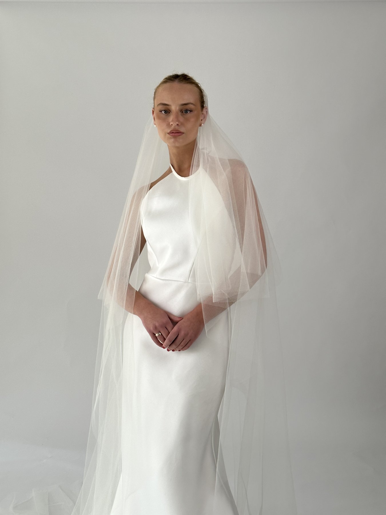 スカート Ameri MANY WAY TULLE VEIL DRESS Ameri（アメリ）の「MANY WAY TULLE VEIL DRESS（ワンピース