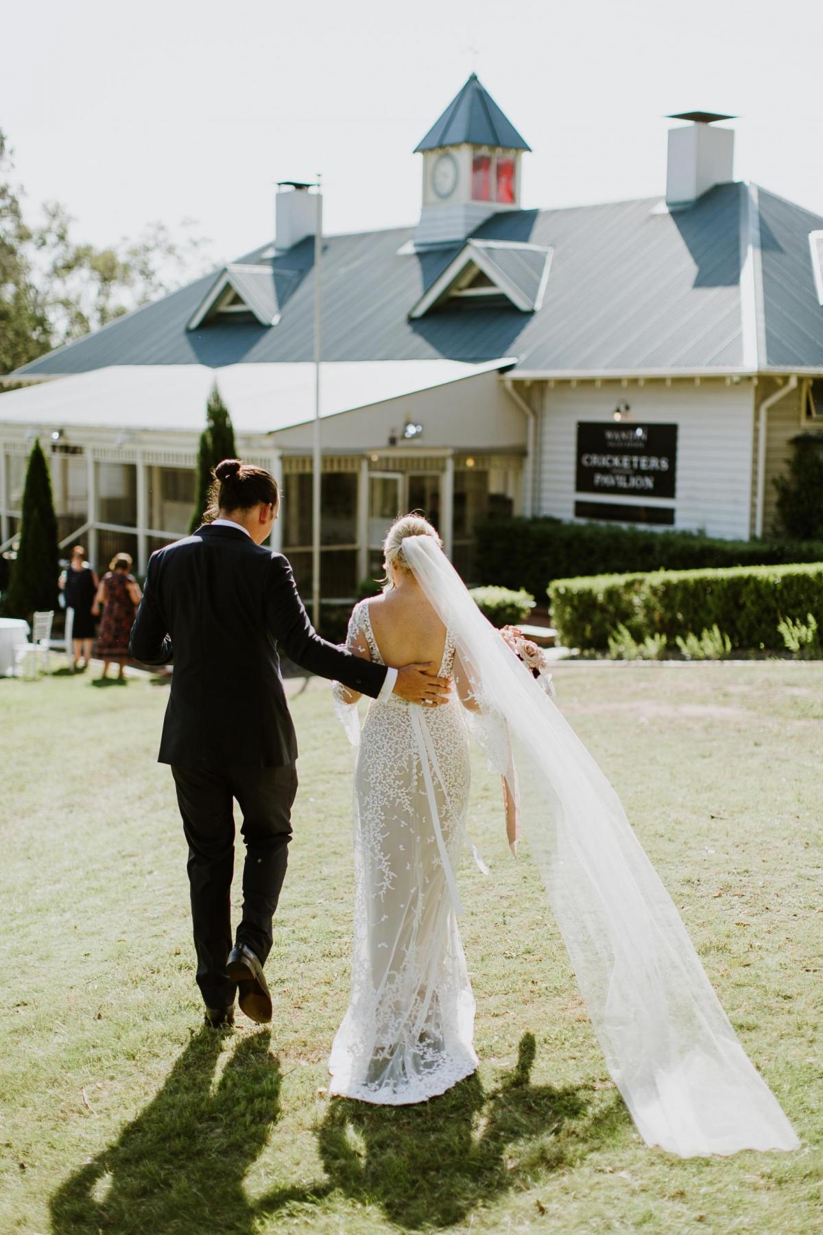 Read all about our real bride's wedding in this blog. She wore the Bespoke Pascale wedding dress by Karen Willis Holmes.