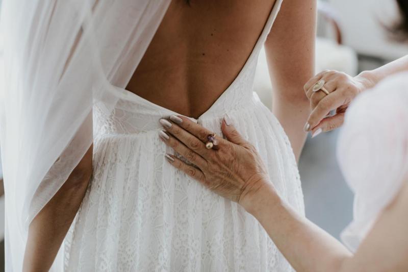 Read all about our real bride's wedding in this blog. She wore the Wild Hearts Nadia wedding dress by Karen Willis Holmes.