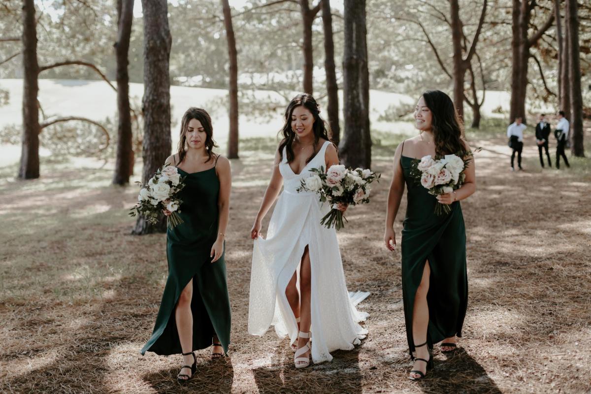 Read all about our real bride's wedding in this blog. She wore the Wild Hearts Nadia wedding dress by Karen Willis Holmes.