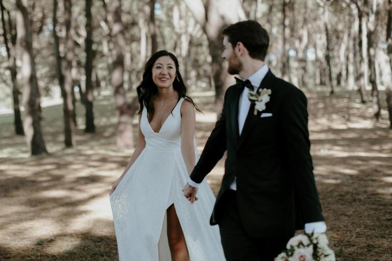 Read all about our real bride's wedding in this blog. She wore the Wild Hearts Nadia wedding dress by Karen Willis Holmes.