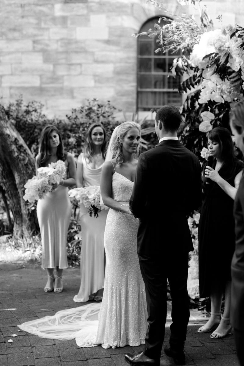 Read all about our real bride's wedding in this blog. She wore the Luxe Addison wedding dress by Karen Willis Holmes.