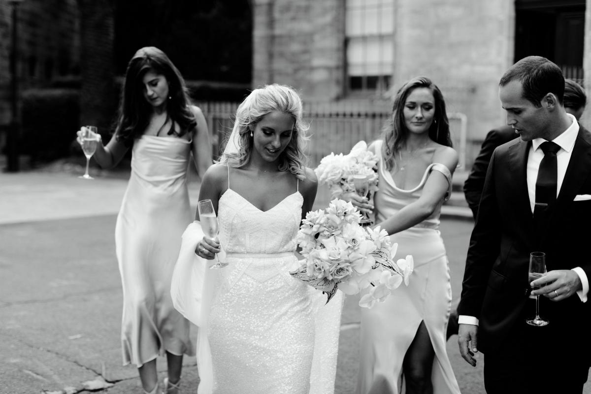 Read all about our real bride's wedding in this blog. She wore the Luxe Addison wedding dress by Karen Willis Holmes.