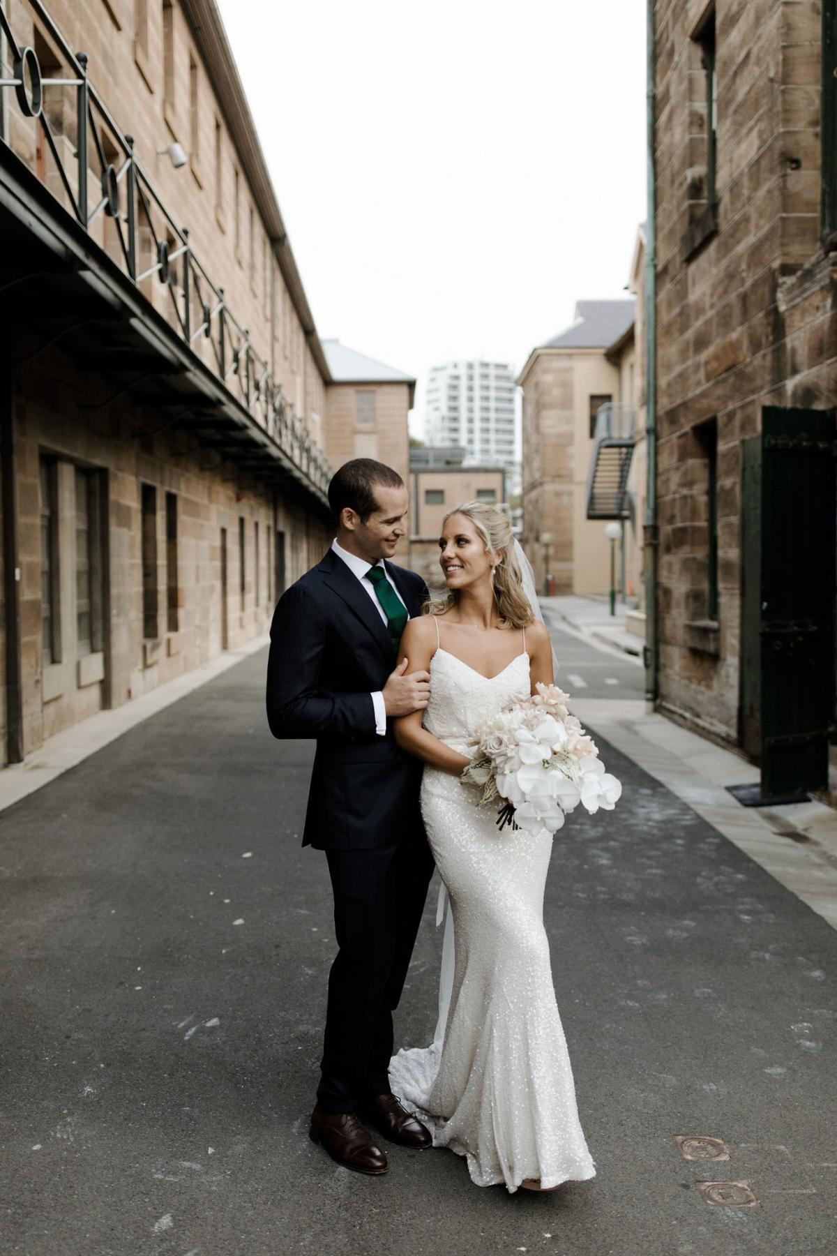 Read all about our real bride's wedding in this blog. She wore the Luxe Addison wedding dress by Karen Willis Holmes.