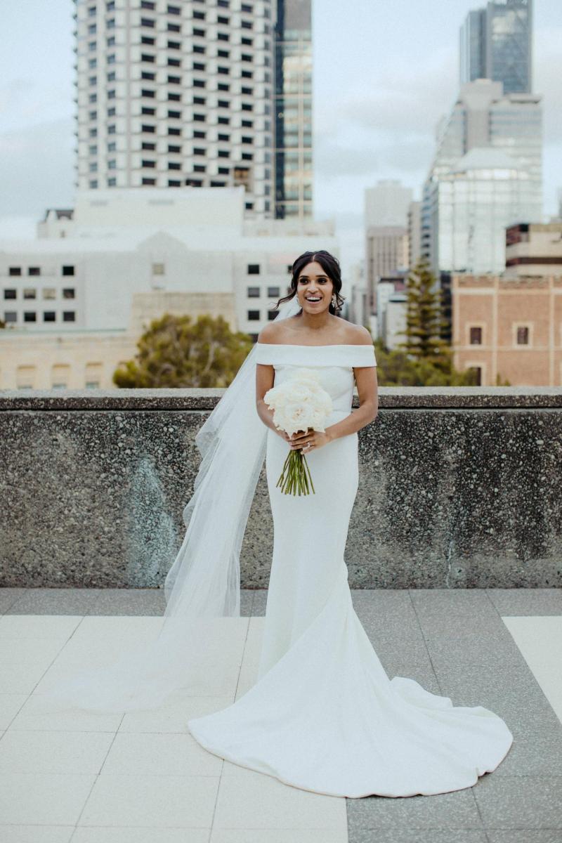Read all about our real bride's wedding in this blog. She wore the Wild Hearts Lauren wedding dress by Karen Willis Holmes.