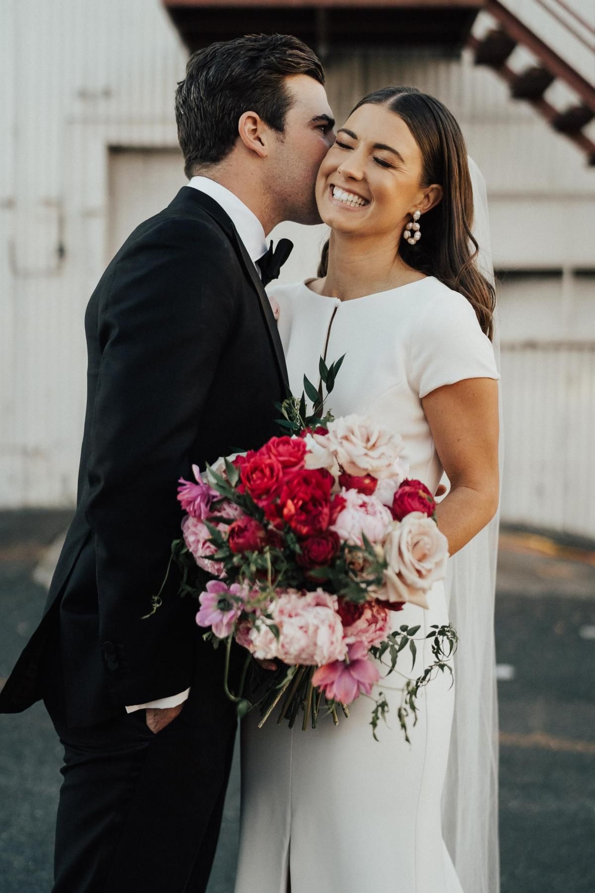 Read all about our real bride's wedding in this blog. She wore the Wild Hearts Clarissa wedding dress by Karen Willis Holmes.