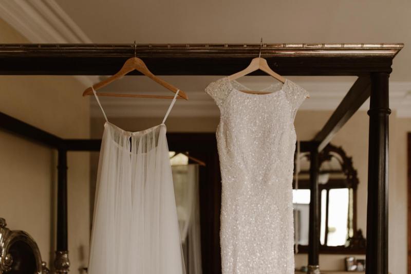 Read all about our real bride's wedding in this blog. She wore the Luxe Roxanna wedding dress by Karen Willis Holmes.