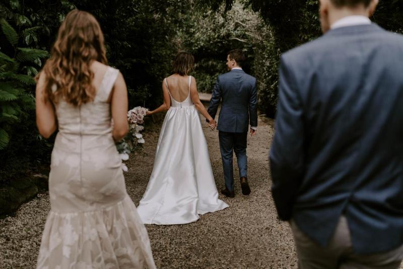 Read all about our real bride's wedding in this blog. She wore the Bespoke Taryn/Camille wedding dress by Karen Willis Holmes.