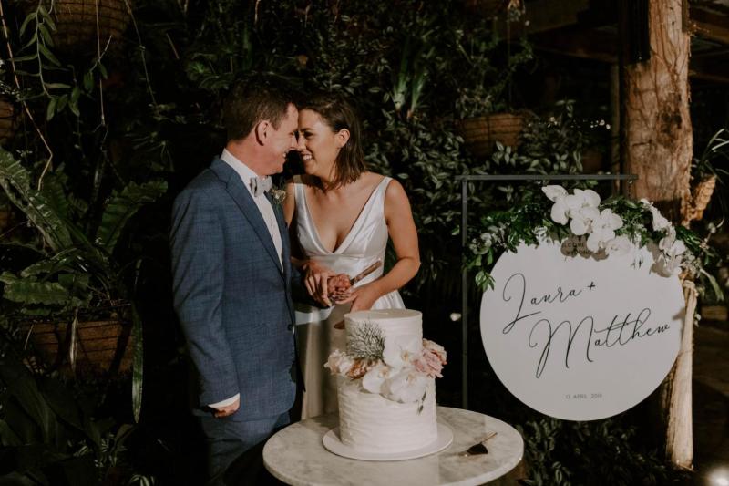 Read all about our real bride's wedding in this blog. She wore the Bespoke Taryn/Camille wedding dress by Karen Willis Holmes.