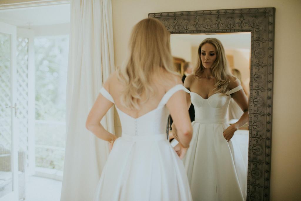 Read all about our real bride's wedding in this blog. She wore the Bespoke Blake/Melanie wedding dress by Karen Willis Holmes.