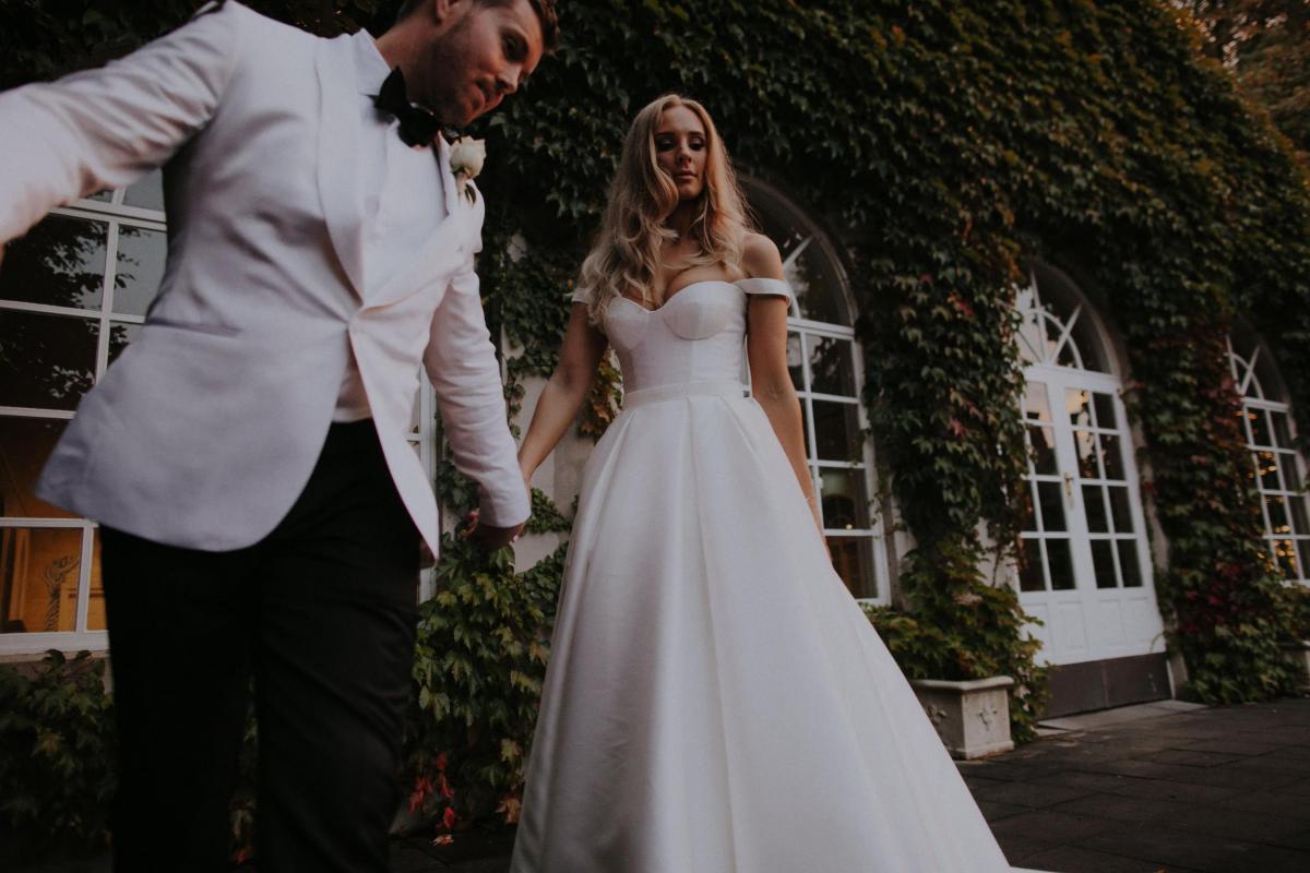 Read all about our real bride's wedding in this blog. She wore the Bespoke Blake/Melanie wedding dress by Karen Willis Holmes.