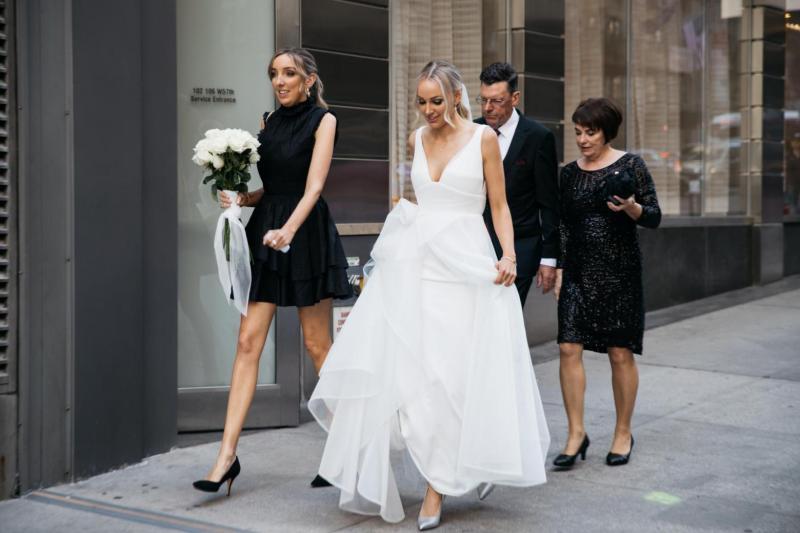 Read all about our real bride's wedding in this blog. She wore the Bespoke Aisha wedding dress by Karen Willis Holmes.