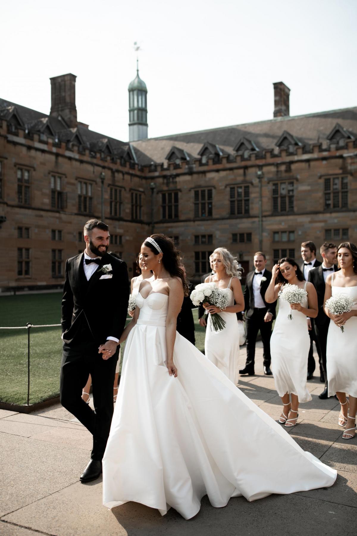 Read all about our real bride's wedding in this blog. She wore the Bespoke Blake/Melanie wedding dress by Karen Willis Holmes.