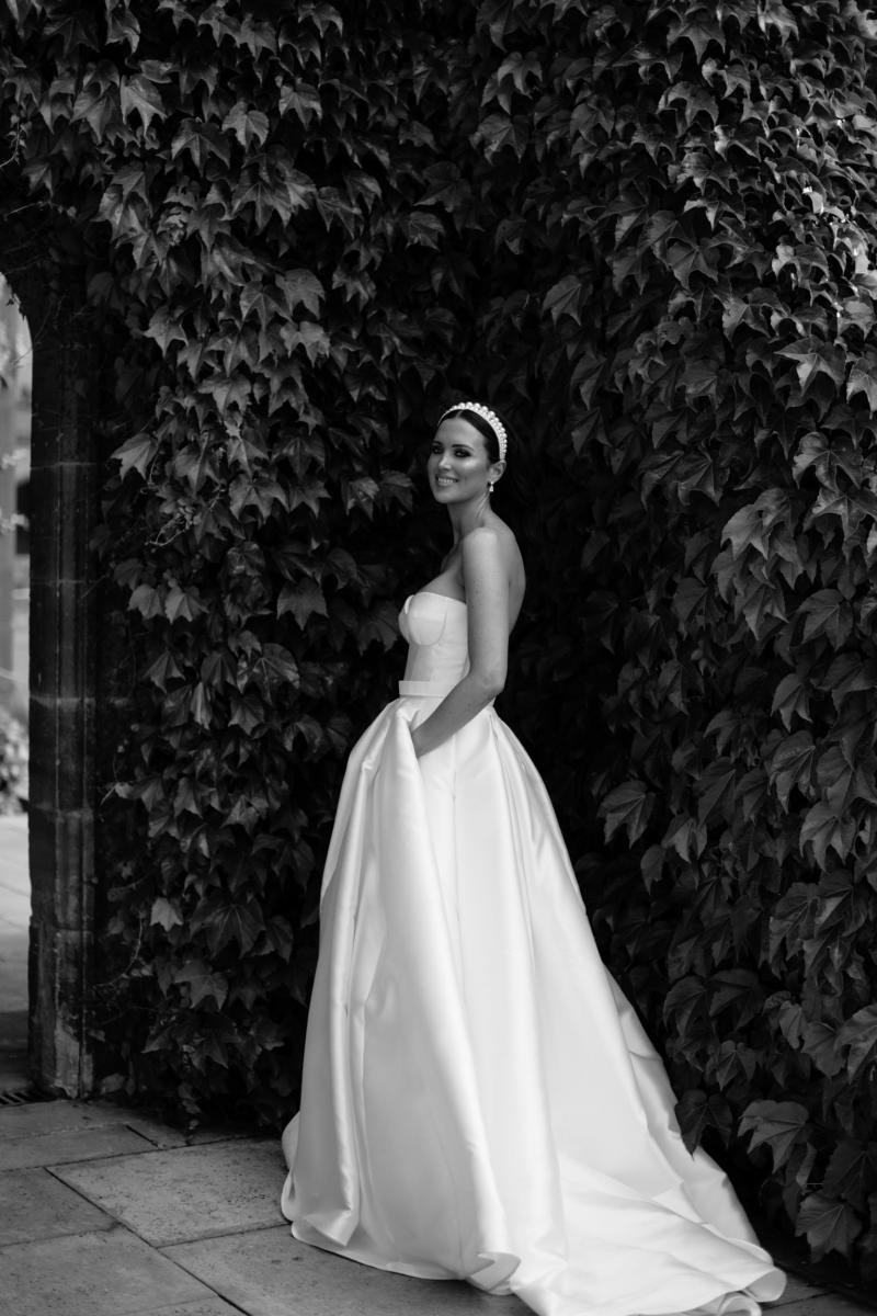 Read all about our real bride's wedding in this blog. She wore the Bespoke Blake/Melanie wedding dress by Karen Willis Holmes.