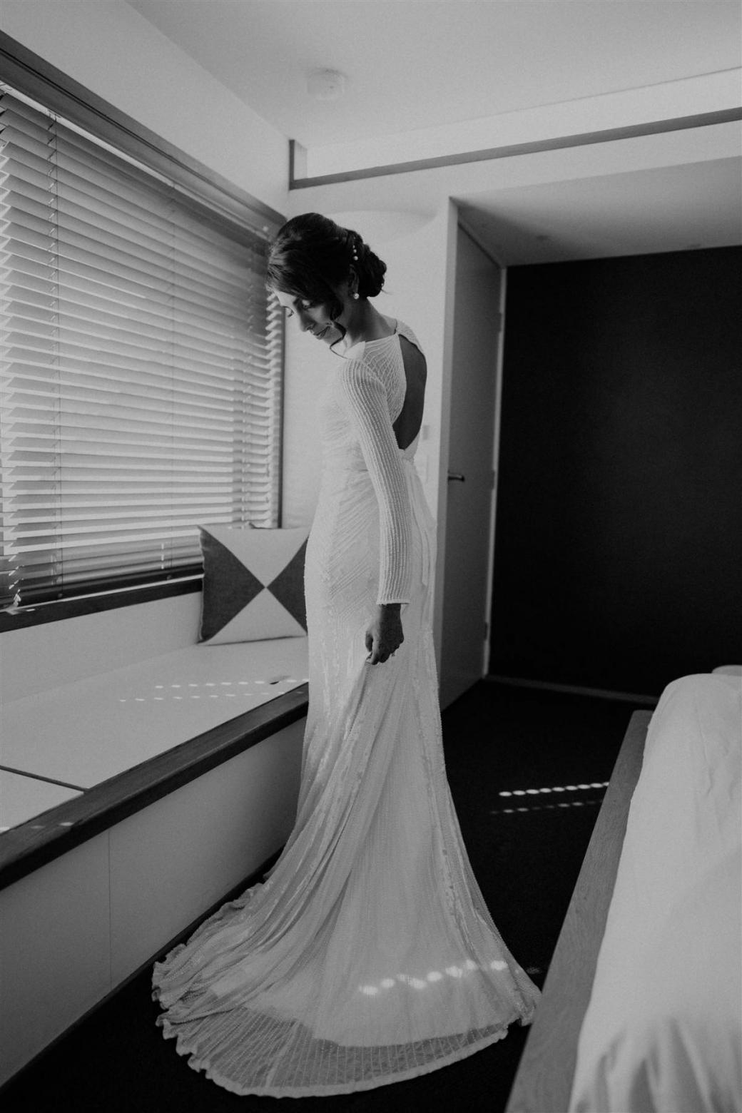 Cassie | Beaded Wedding Dress | Karen Willis Holmes