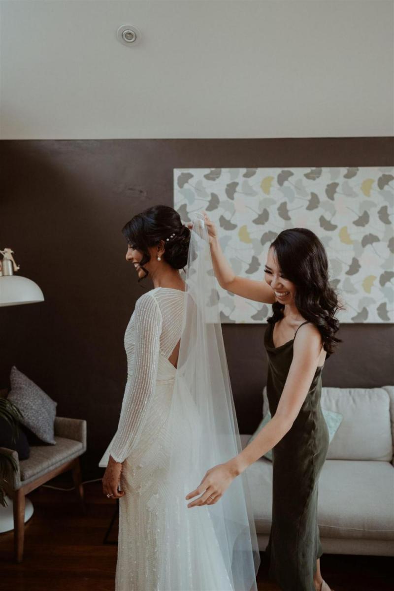 Cassie | Beaded Wedding Dress | Karen Willis Holmes