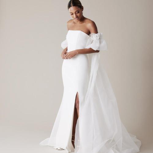 The Opera Train by Karen Willis Holmes, a beautiful unique wedding cape.