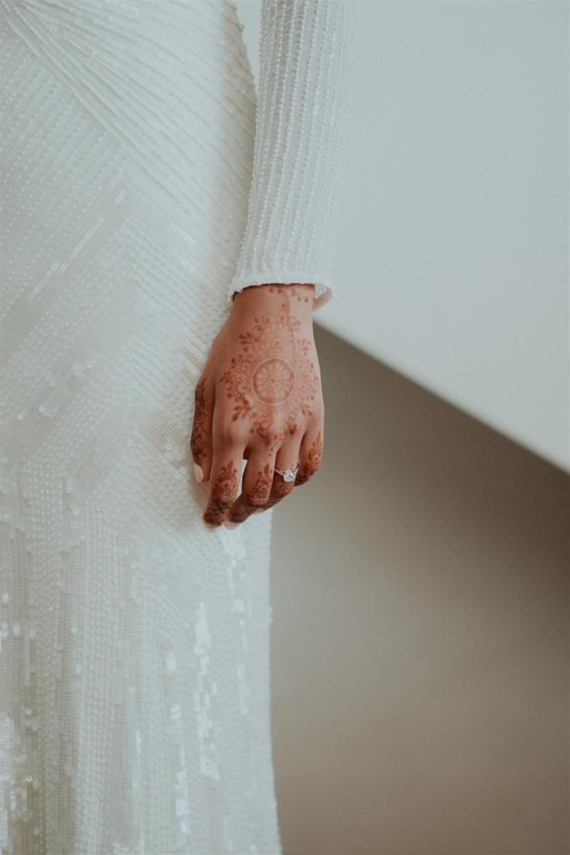 Cassie | Beaded Wedding Dress | Karen Willis Holmes