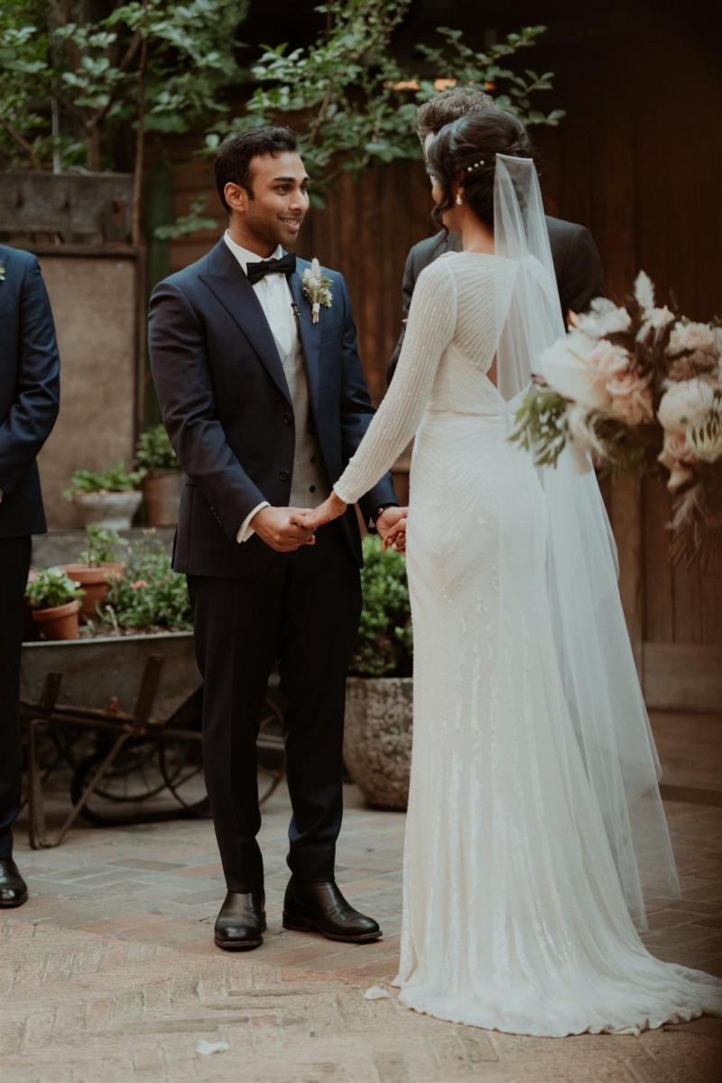 Cassie | Beaded Wedding Dress | Karen Willis Holmes