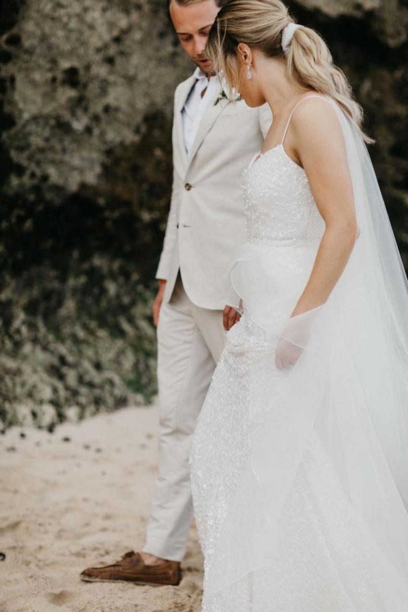 Read all about our real bride's wedding in this blog. She wore the Luxe Anya wedding dress by Karen Willis Holmes.