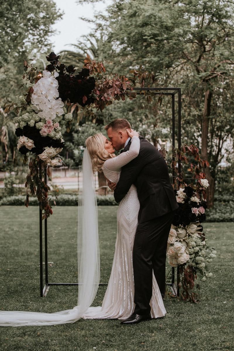 Read all about our real bride's wedding in this blog. She wore the LUXE Cassie gown by Karen Willis Holmes.