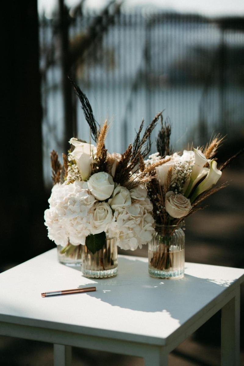 KWH bride Kate's natural bridal bouquet; with an organic palette