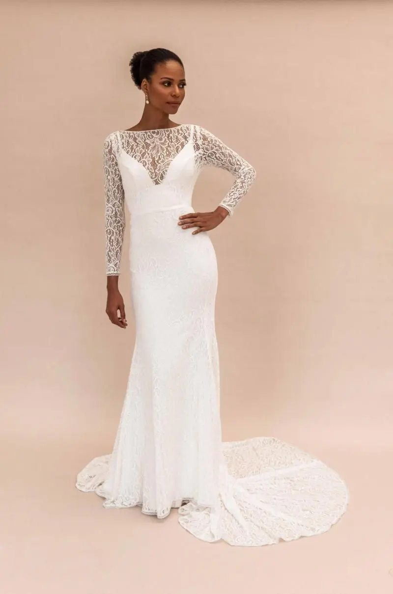 Karina plunge mermaid gown hotsell