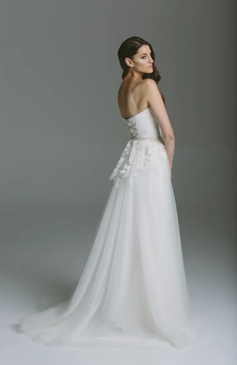Saskia | Lace A-Line Wedding Dress | Karen Willis Holmes Archives