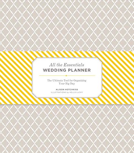 All the Essentials Wedding Planner by Alison Hotchkiss, perfect for the bride looking for guidance from an expert planner