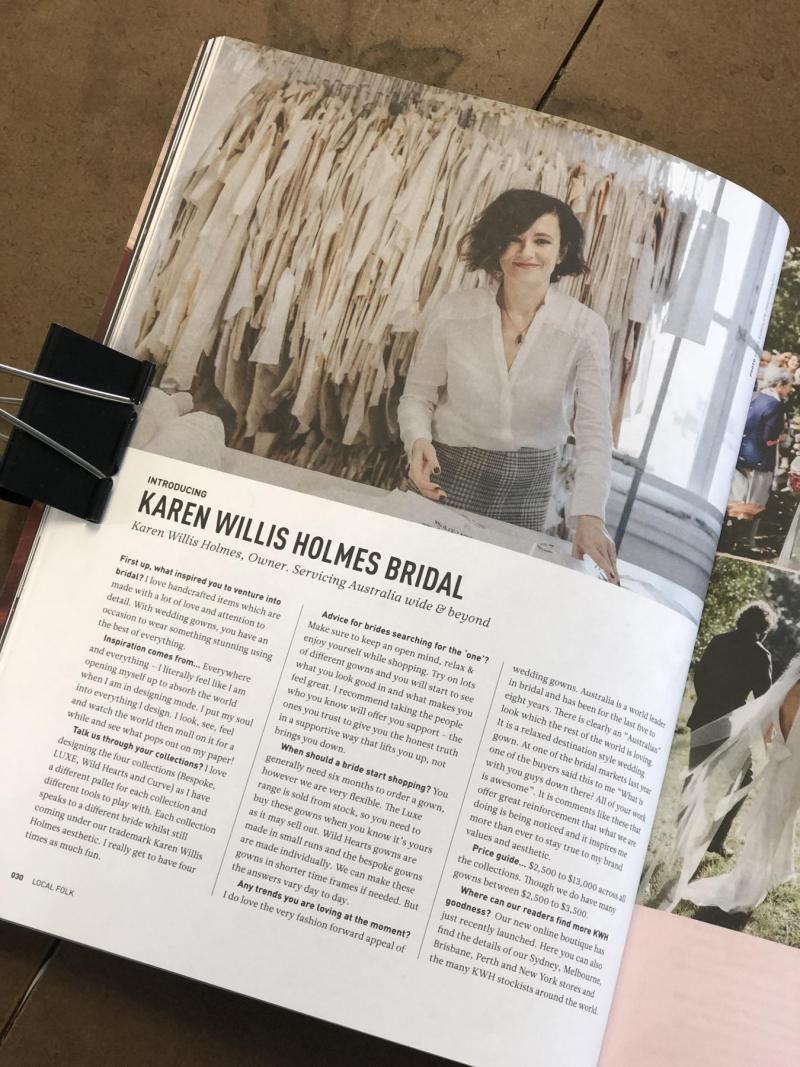 Karen Willis Holmes featured in Hello May Magazine